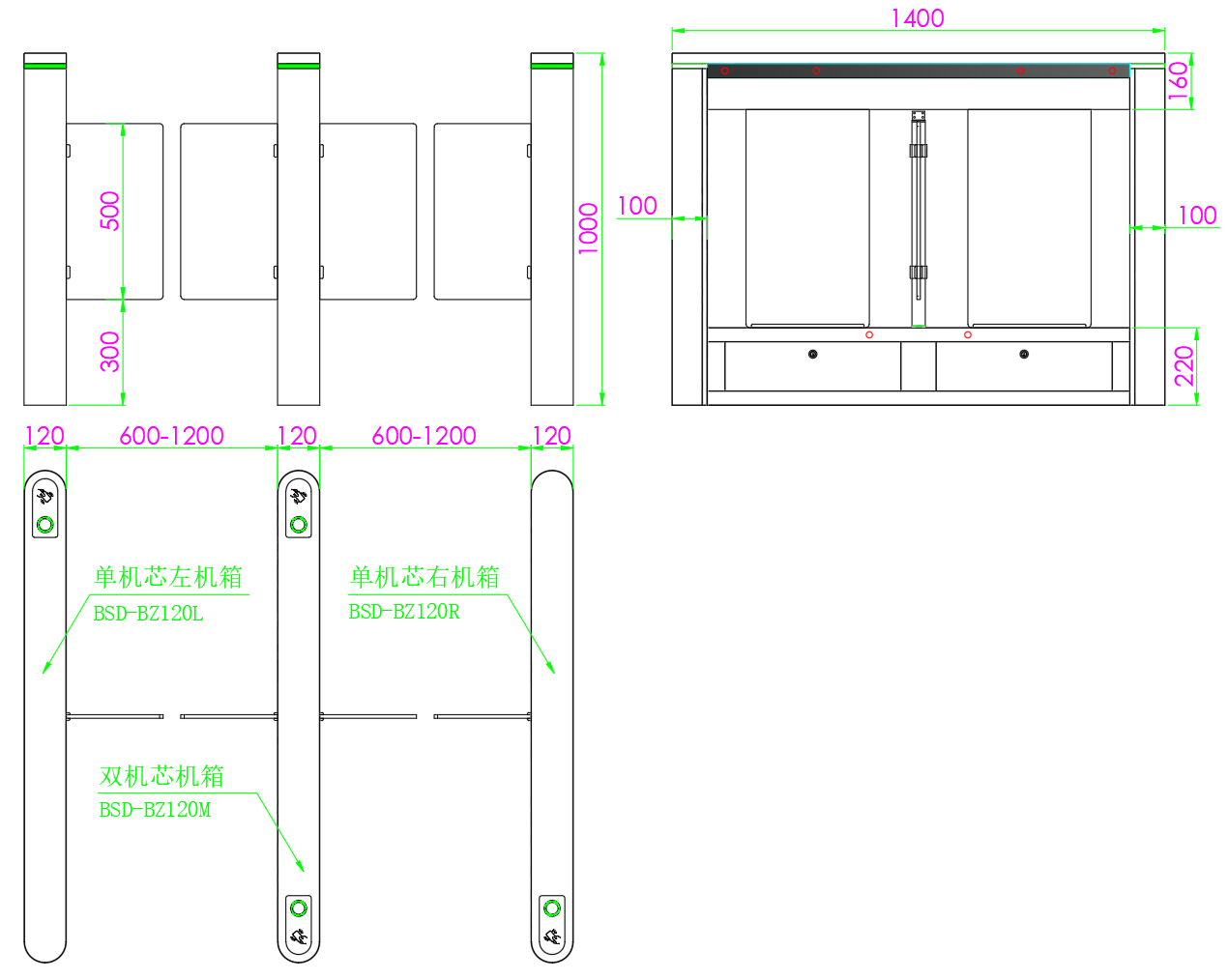 BSD-BZ120 Arc Speed Swing Lock3
