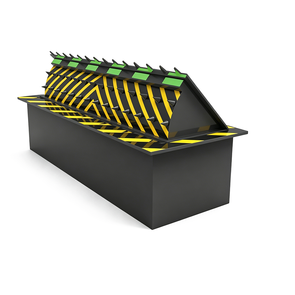 Hydraulic barrier machine